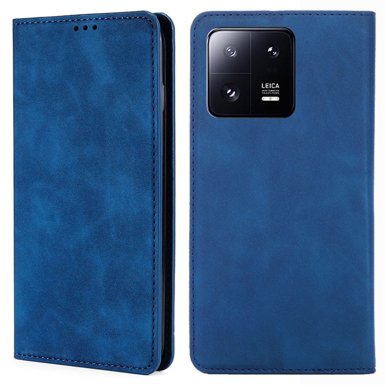 For Xiaomi 13 Pro 5G Magnetic Absorption Flip Cell Phone Cover Skin-touch Feeling PU Leather TPU Card Slot Stand Phone Case For Xiaomi 13 Pro 5G Magnetic Absorption Flip Cell Phone Cover Skin-touch Feeling PU Leather TPU Card Slot Stand Phone Case